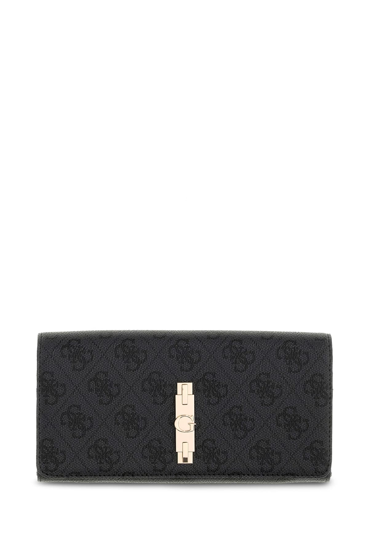 Portafoglio Guess Donna con Patta e Logo Metallico
