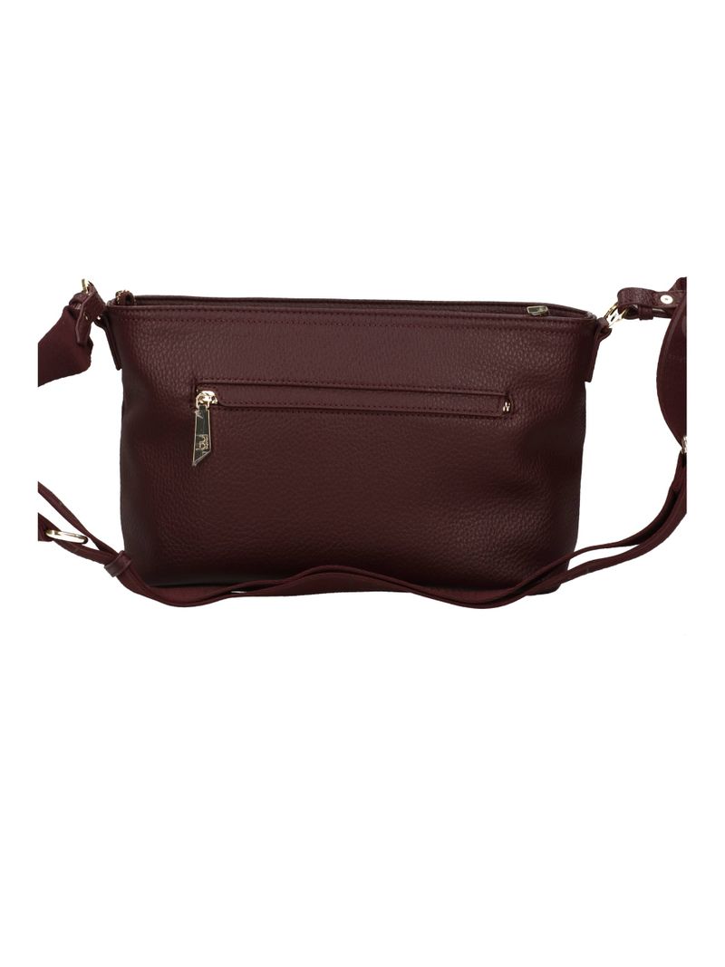 Borsa a Tracolla Donna By Byblos in Ecopelle con Logo Metallico