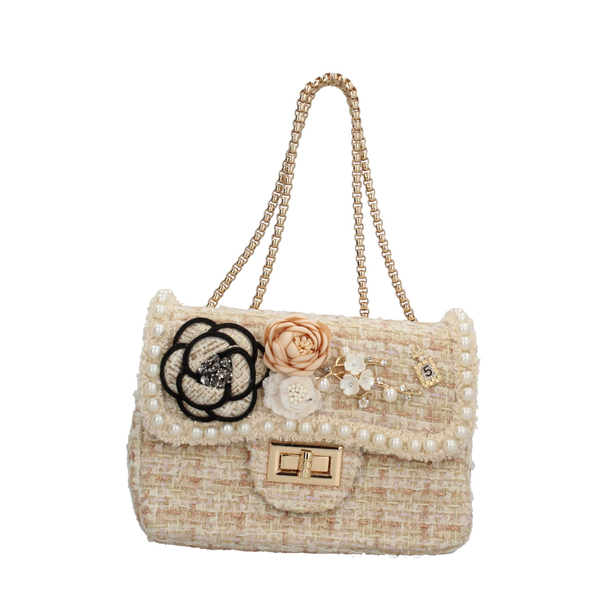 Borsa a tracolla Made in Italy BEIGE TU | Giò Fashion