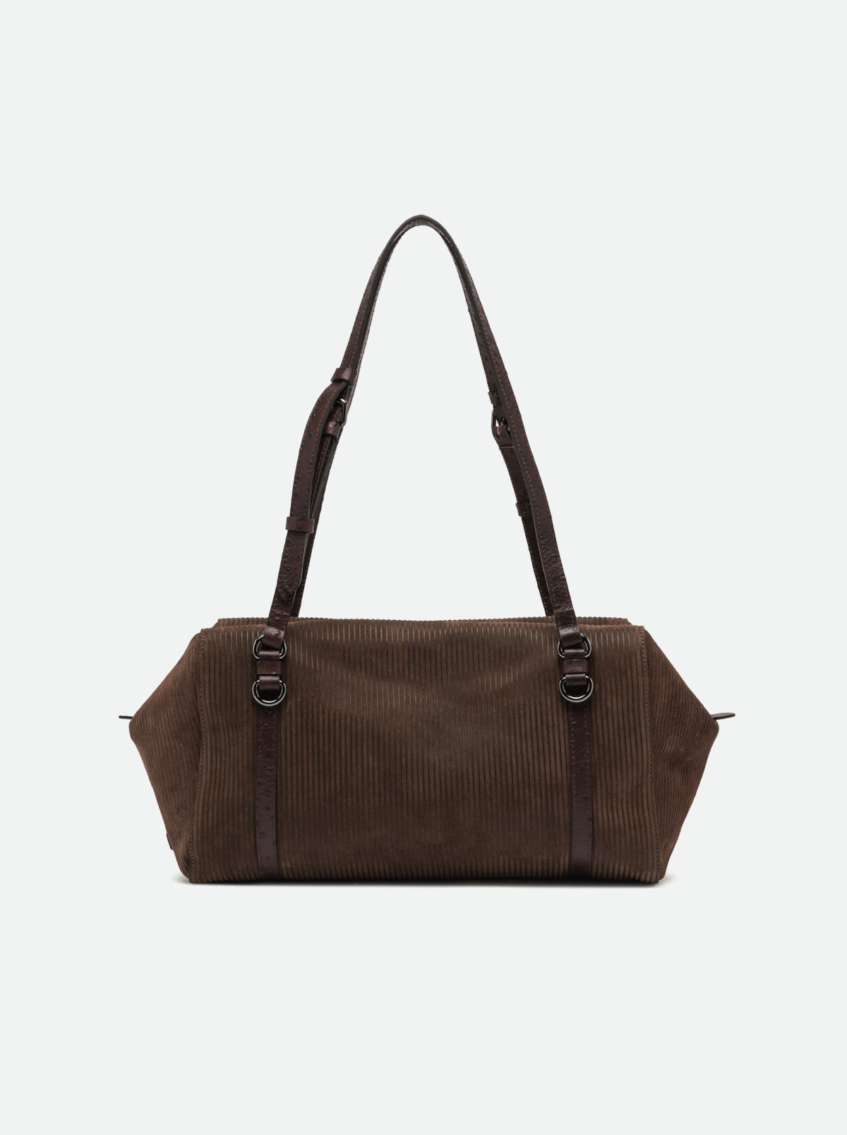 Borsa Bauletto Gianni Chiarini Terry Media in Pelle Scamosciata Canneté