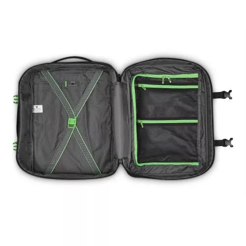 Zaino viaggio capiente con apertura a valigia e design moderno