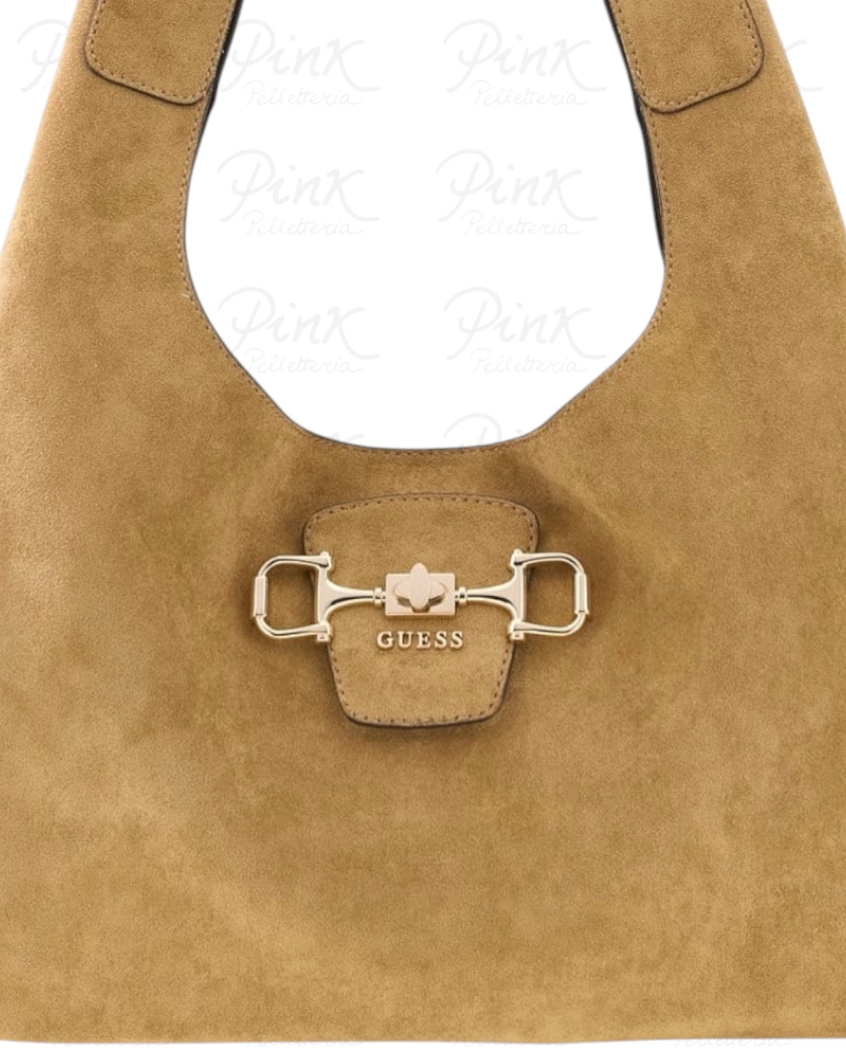 Guess Borsa Hobo Donna con Dettaglio Logo