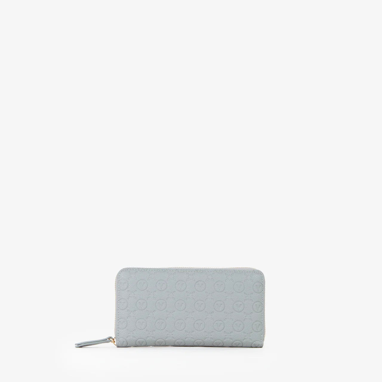 Valentino portafoglio grande zip around Samba Grigio TU | Giò Fashion