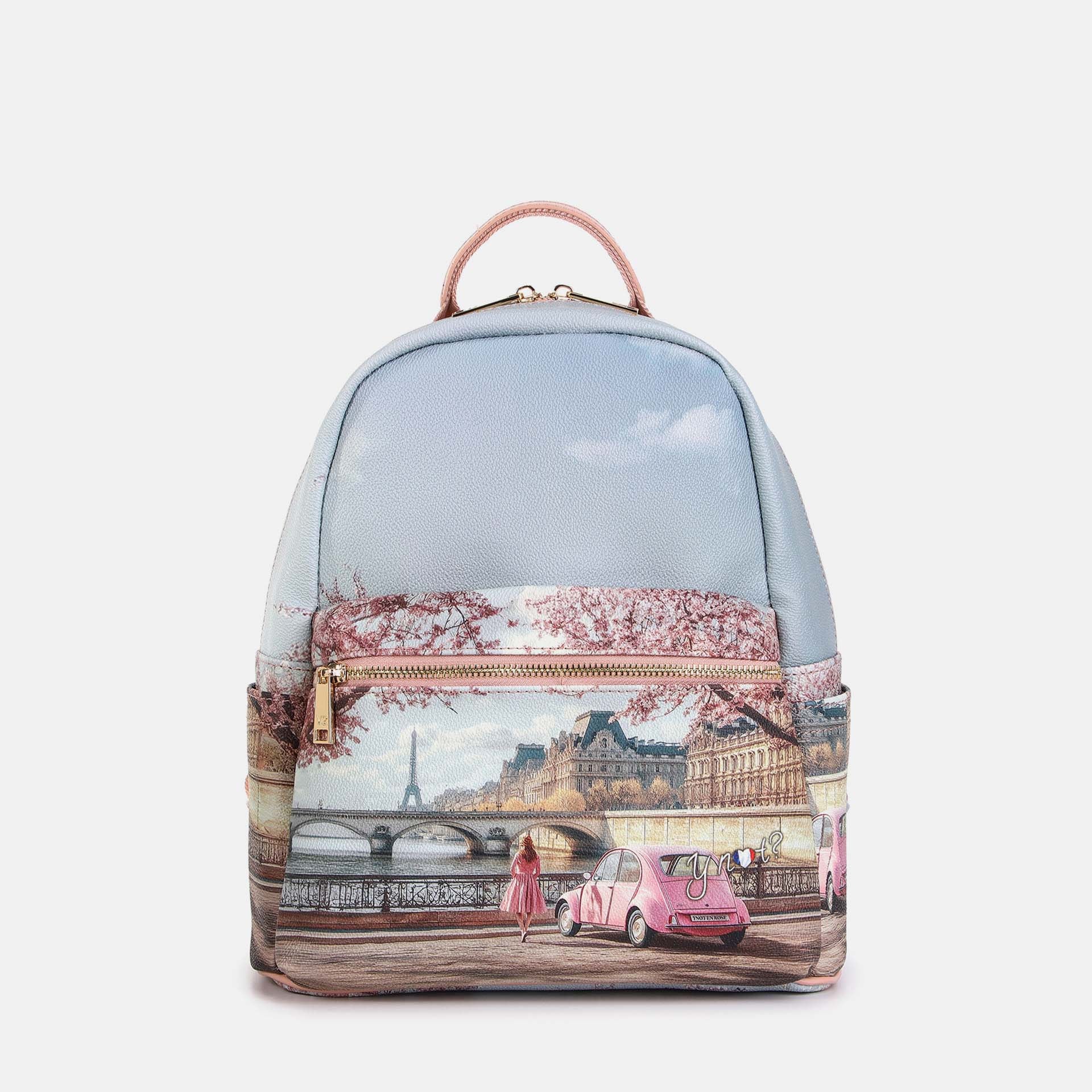 Y-Not Zaino YesBag Paris en Rose TU | Giò Fashion