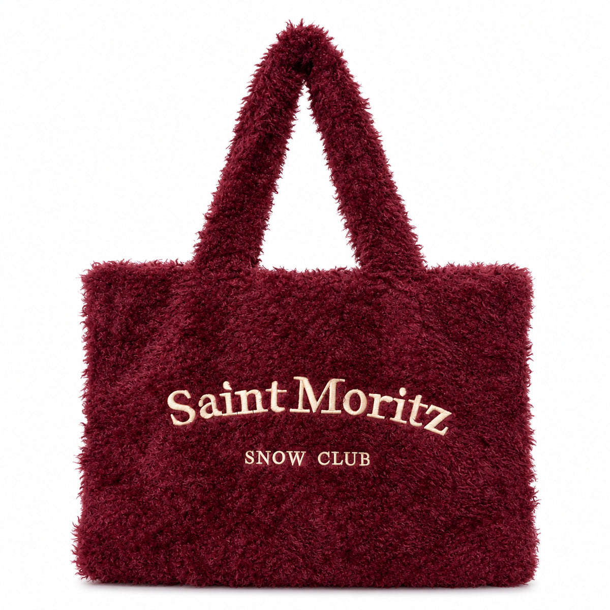Borsa Shopping Kuvé Saint Moritz Snow Club Effetto Teddy