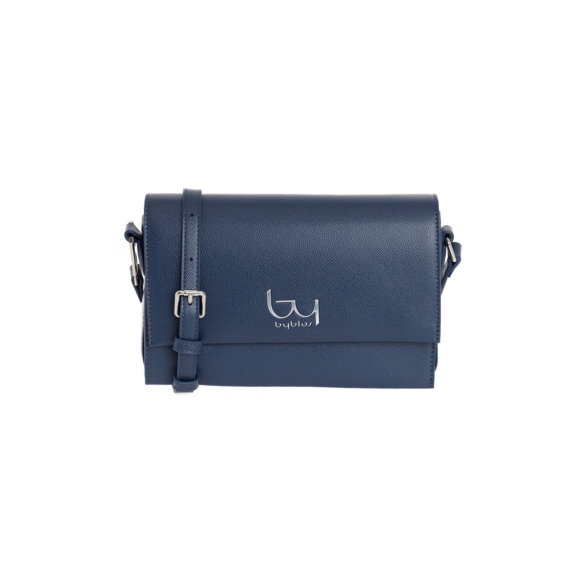 Borsa a Tracolla Donna By Byblos con Patta e Logo Metallico