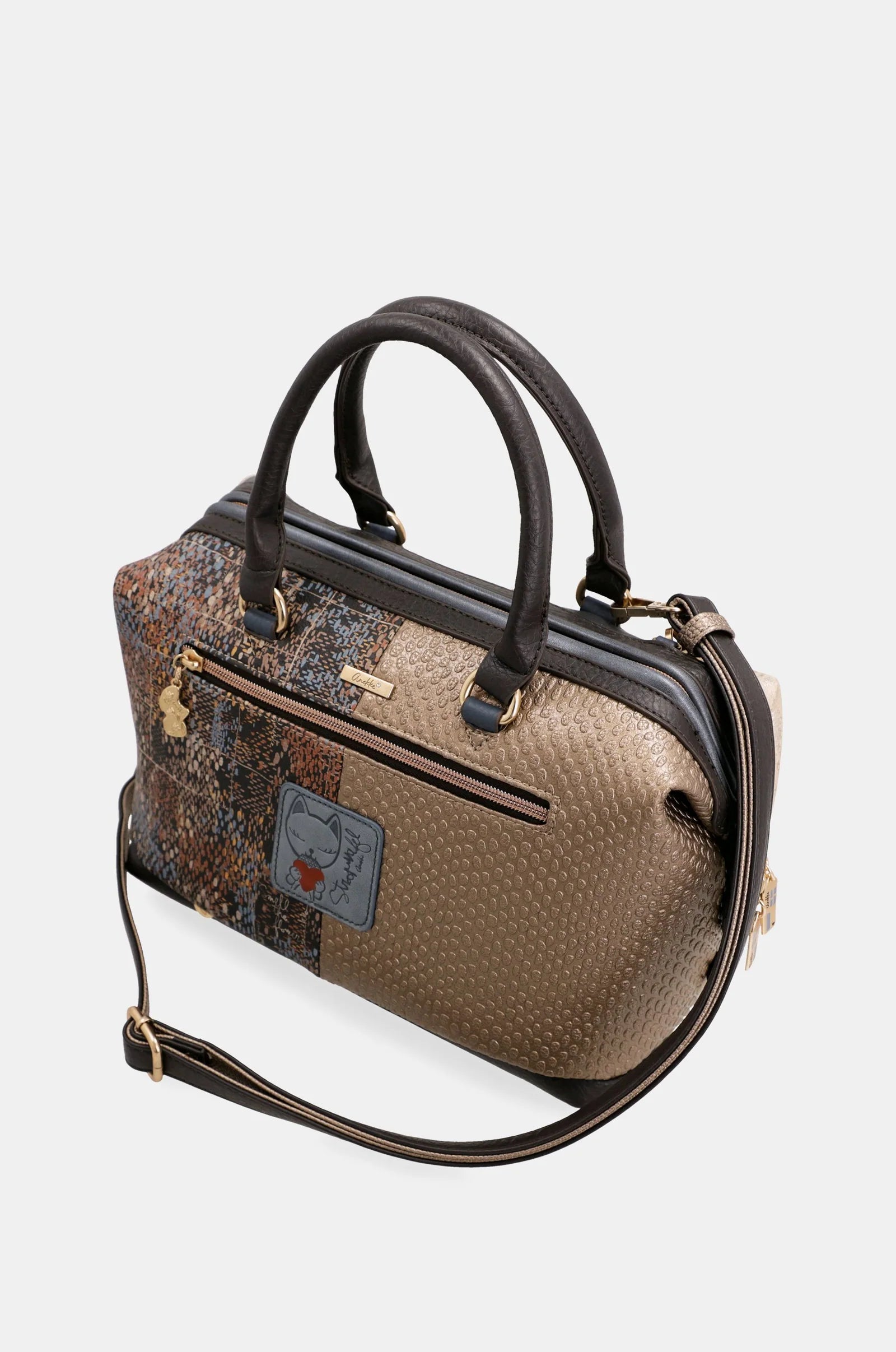 Borsa Bowling Donna Anekke con Manici e Tracolla