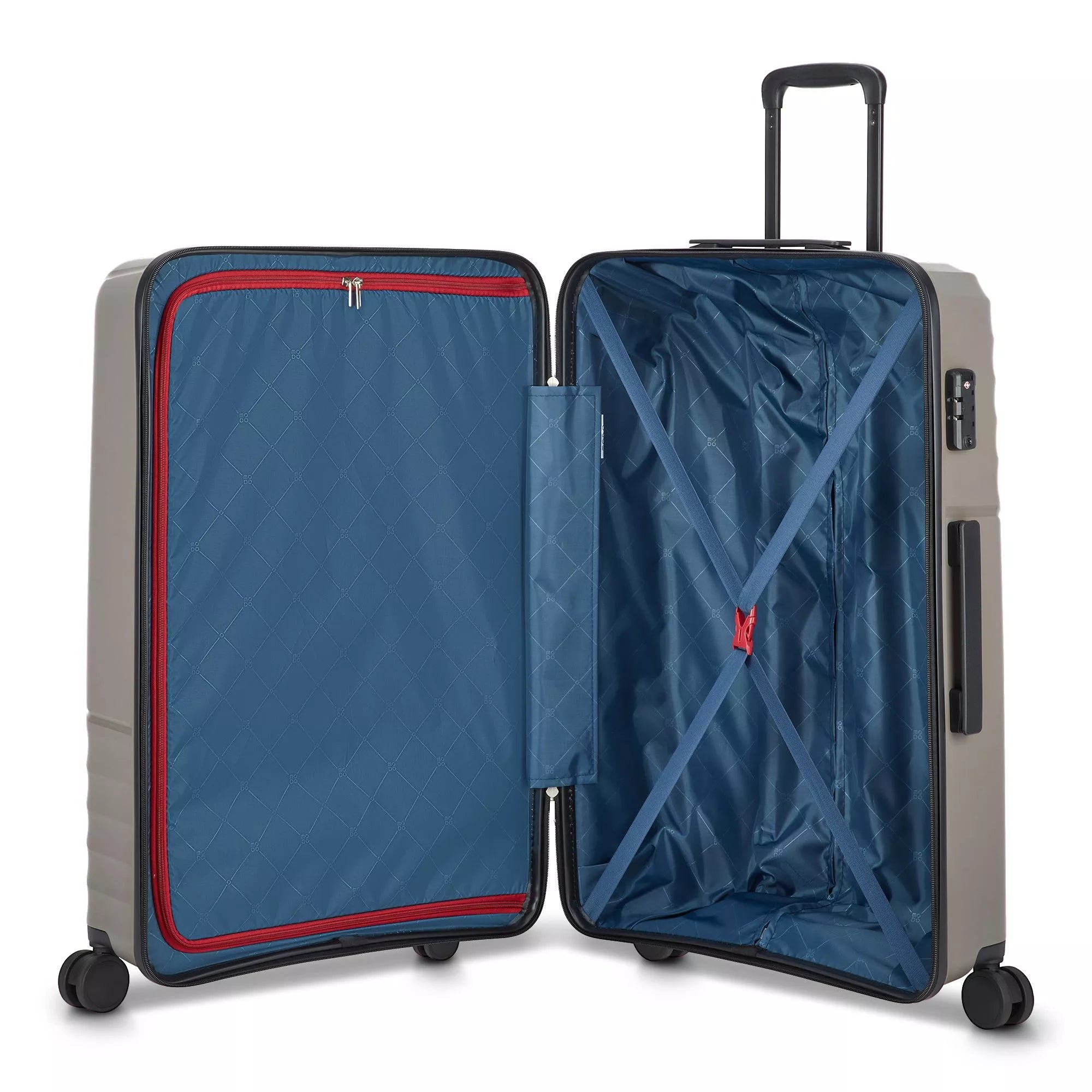 Modo by Roncato Trolley Grande Rigido 4 Ruote da Viaggio 76x51x31 Grigio TU | Giò Fashion