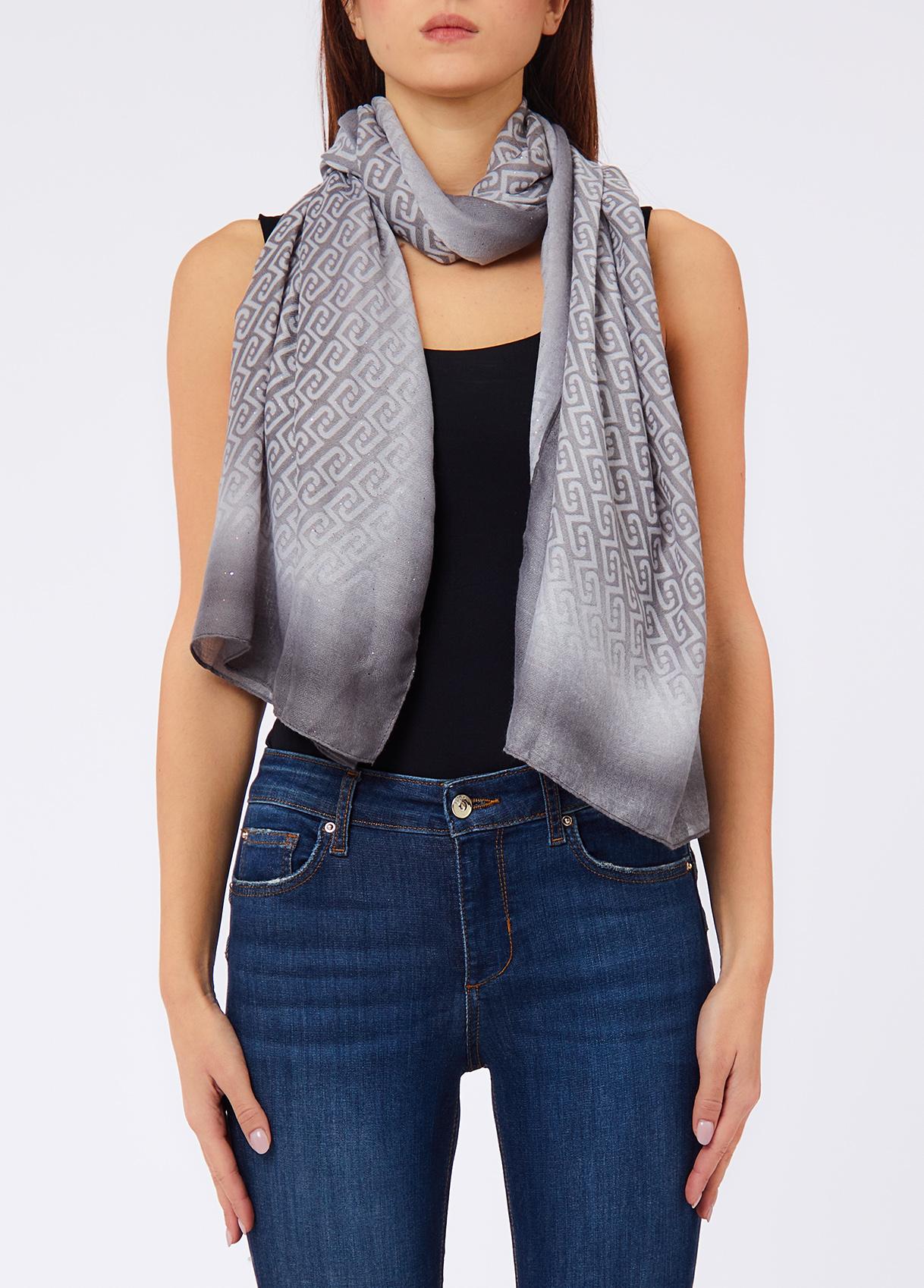 Liu Jo Foulard Donna Grande con Logo Monogram