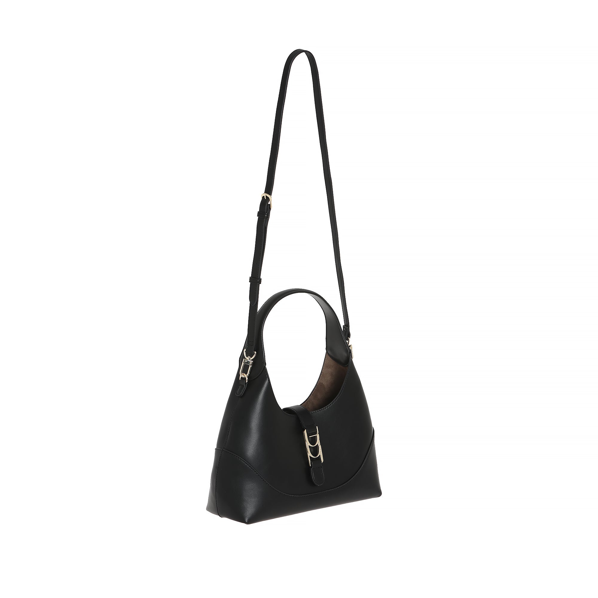 Borsa a spalla By Byblos con fibbia decorativa e tracolla regolabile NERO TU | Giò Fashion