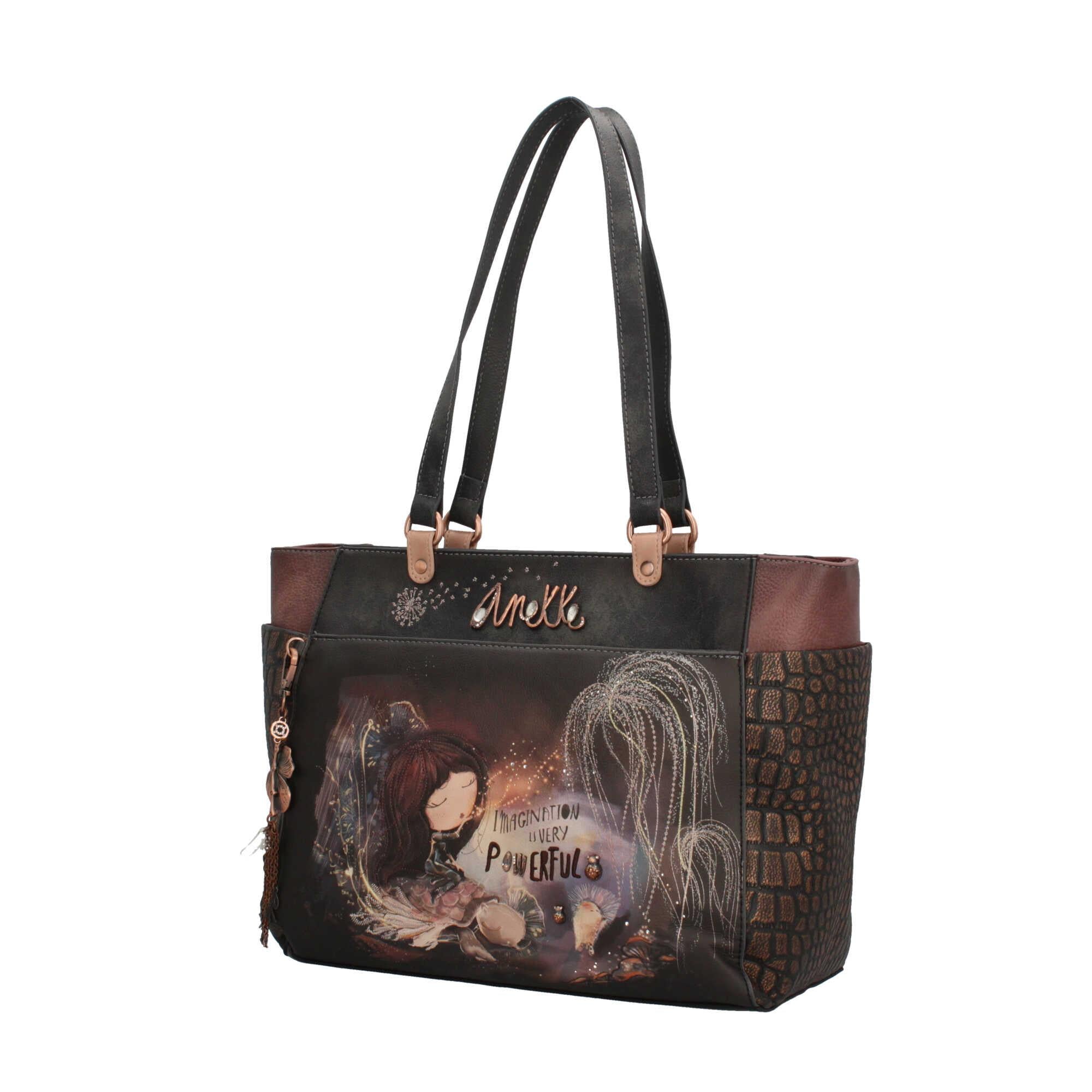 Borsa a Spalla Anekke Dreamverse con Stampa Artistica