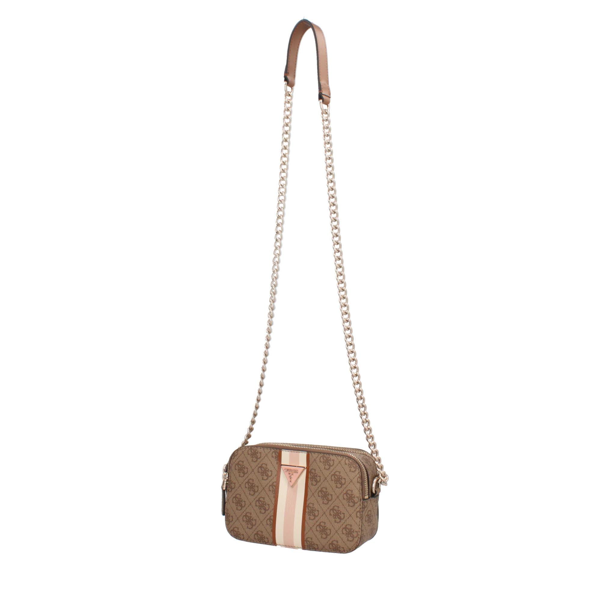 Mini borsa a tracolla Guess con catena