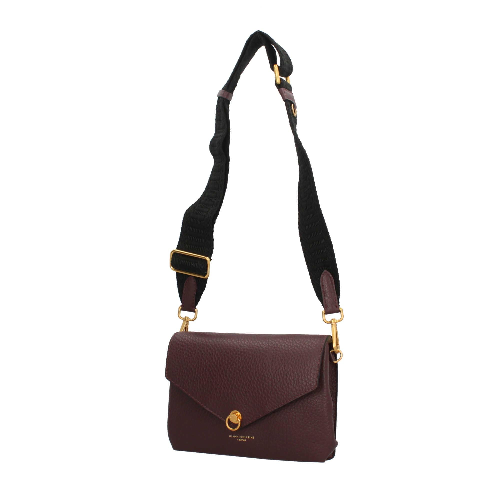 Gianni Chiarini Corallo Mini Bag Essenziale in Pelle Grana Maxi