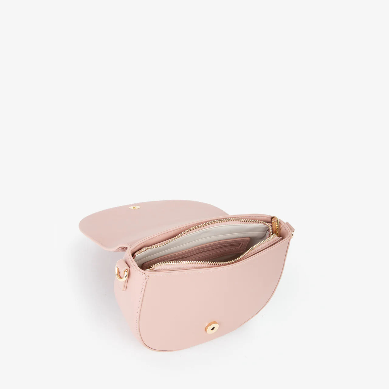 Valentino borsa a tracolla donna con logo in rilievo Rosa TU | Giò Fashion