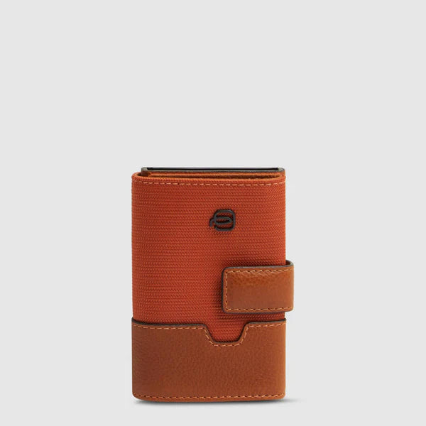 Portacarte Piquadro in pelle con protezione RFID