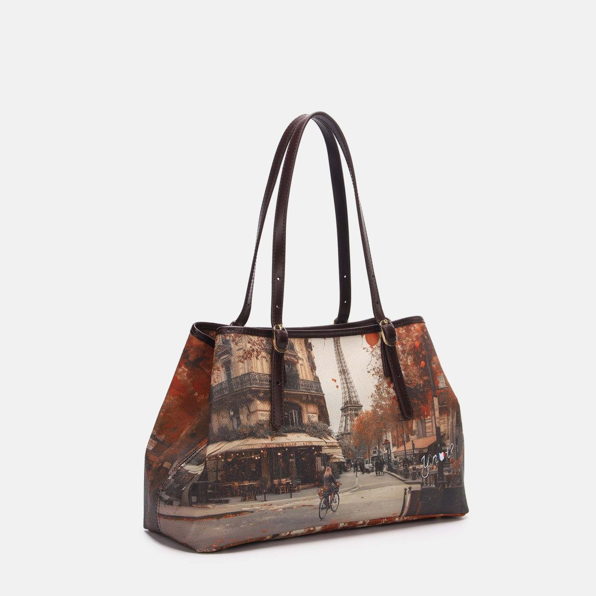 Ynot? Yes Bag Borsa Tote Grande Donna con Tracolla