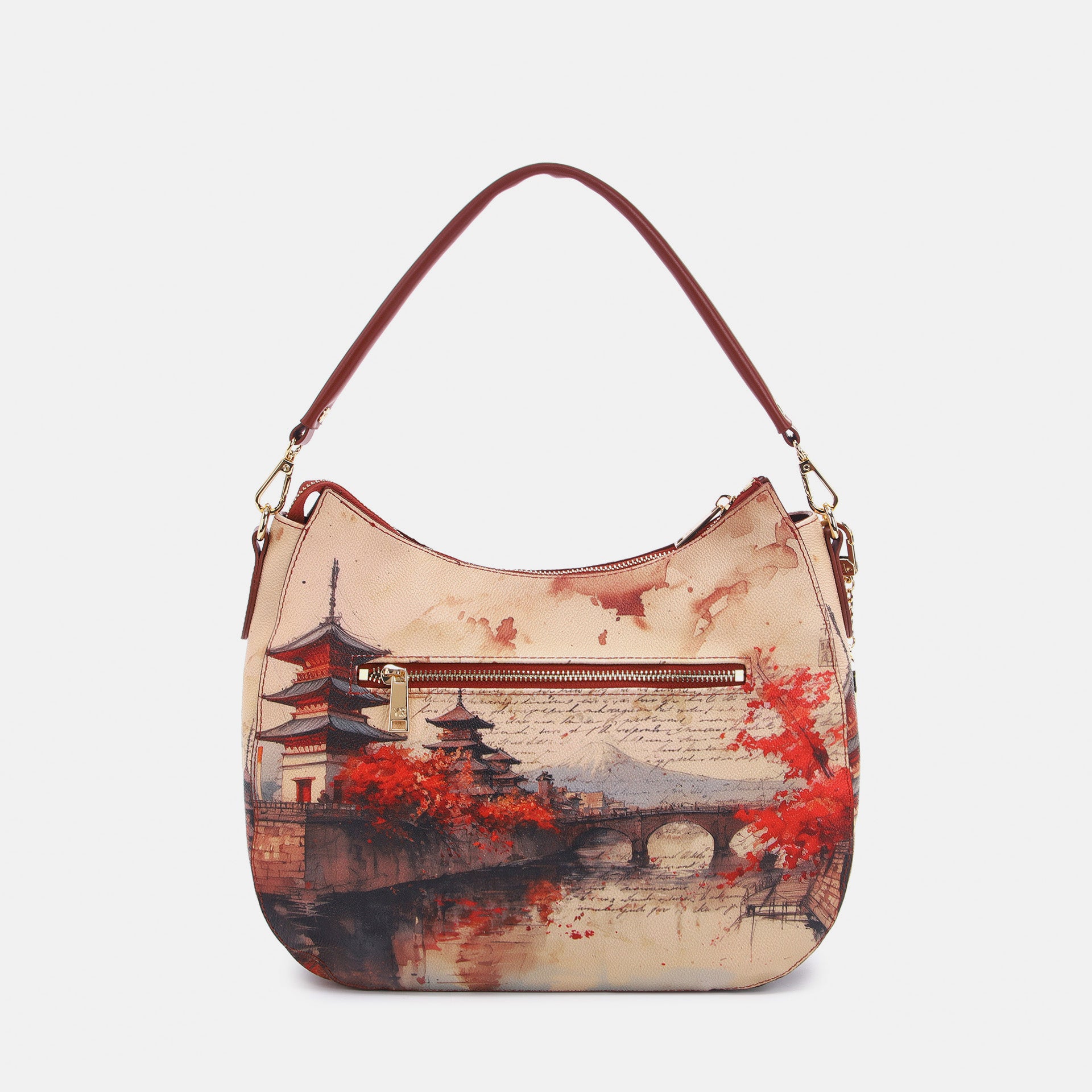Ynot? Yes Bag Hobo Bag Donna con Tracolla
