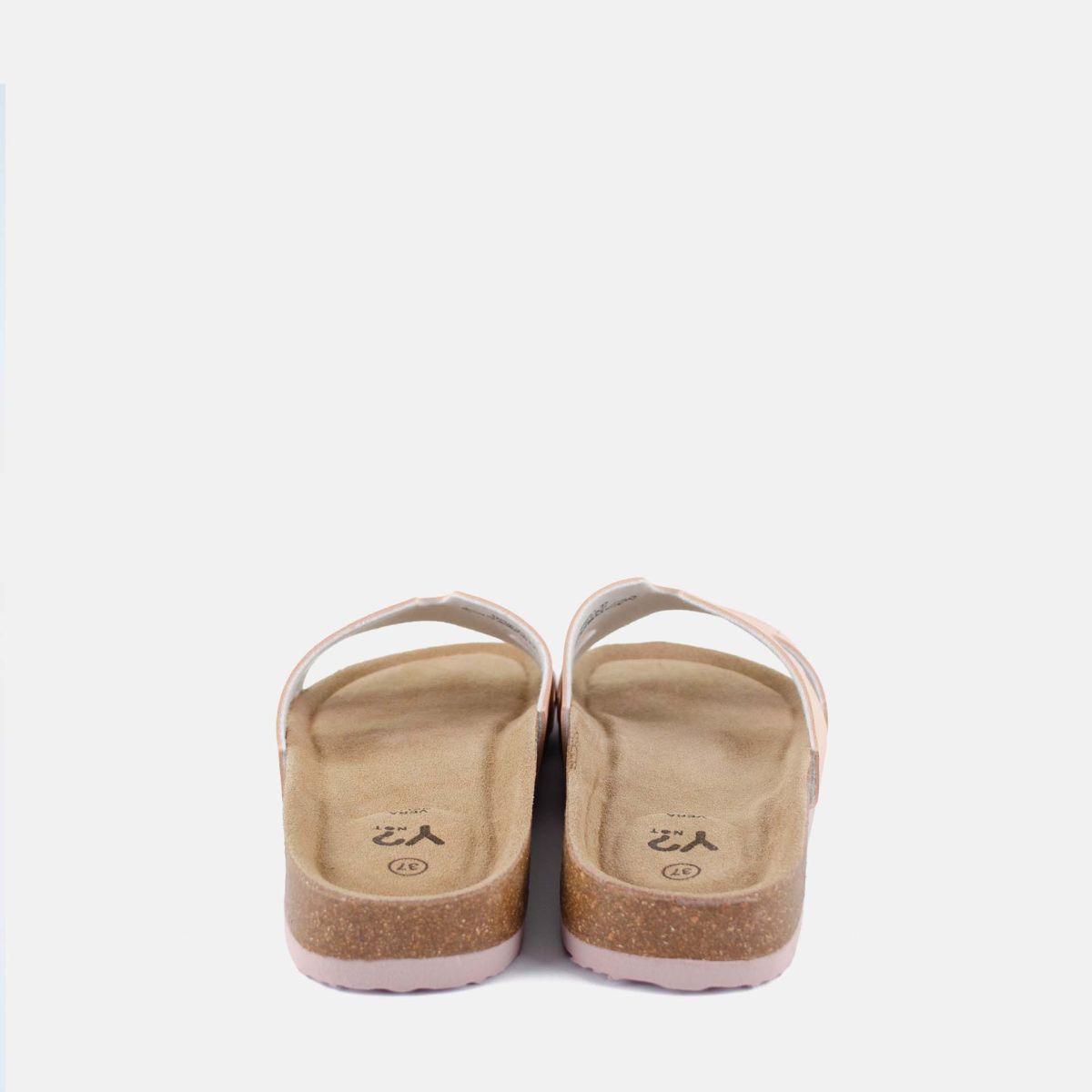 Ciabatte donna Y Not fascia sagomata design moderno comfort quotidiano Rosa 38 | Giò Fashion