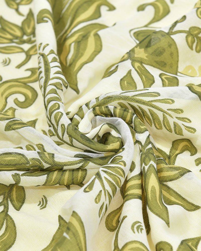 Ble Resort Collection Telo Mare Double Face Verde e Bianco
