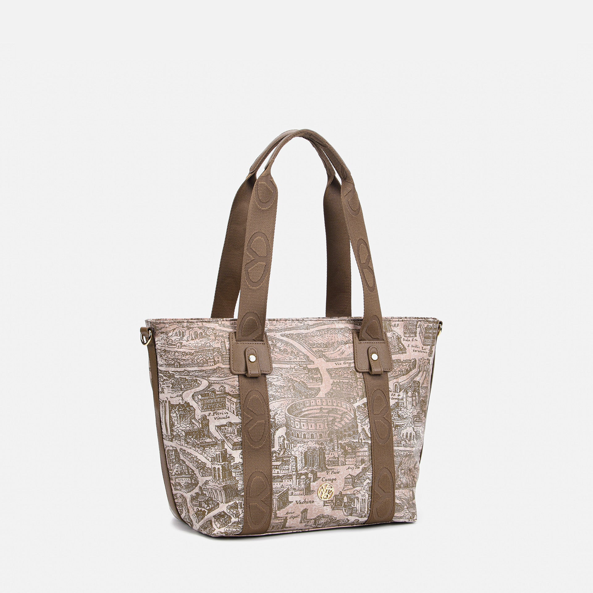 shooping bag y not  in tessuto CUOIO TU | Giò Fashion