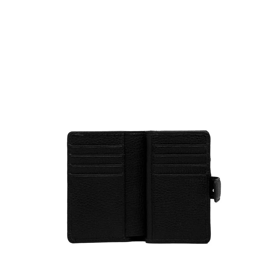 Portafoglio Zip-Around Gianni Chiarini Wallets Grain in pelle grana Nero TU | Giò Fashion