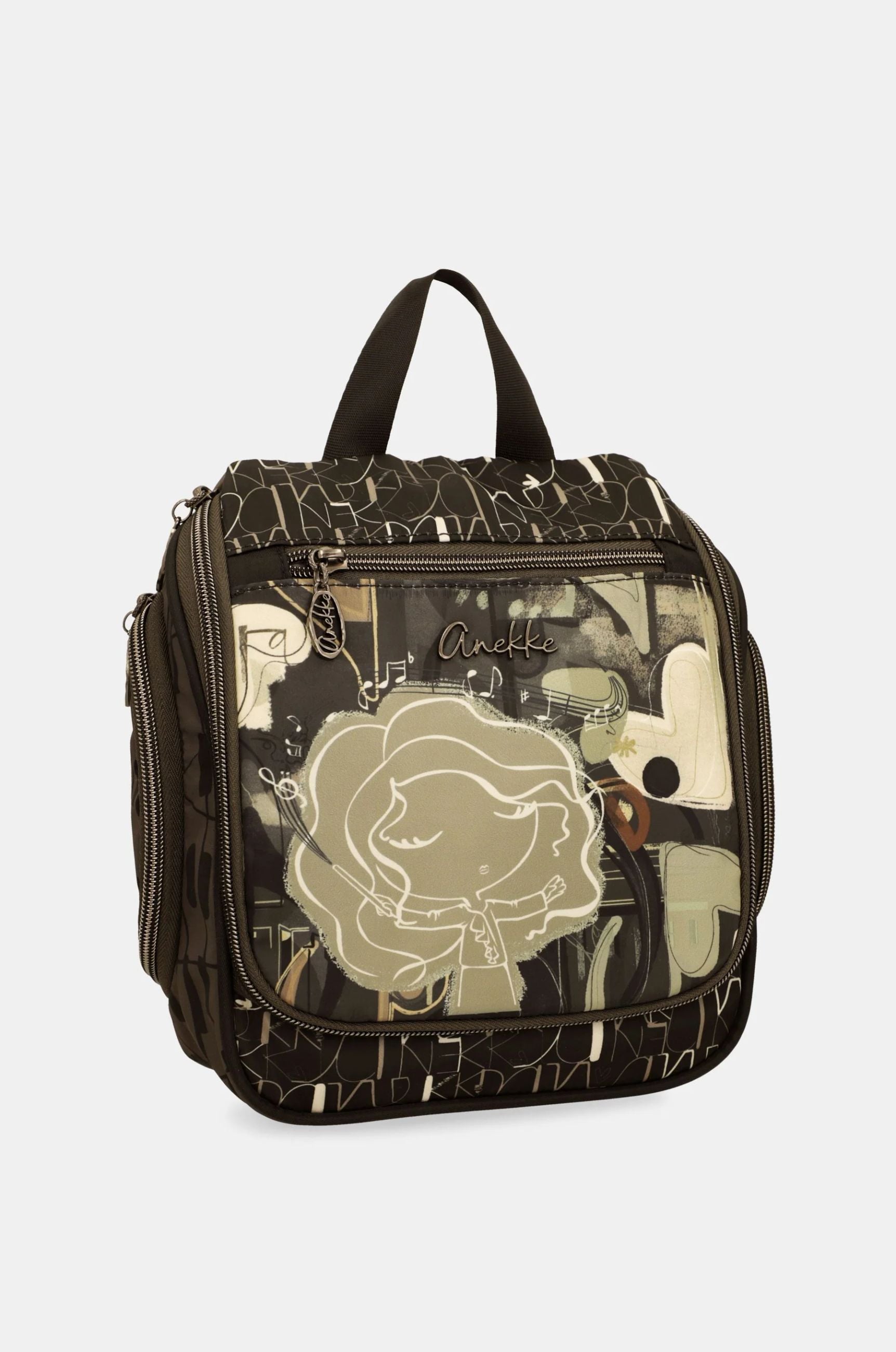 Beauty Case da Viaggio Estensibile Anekke con Gancio