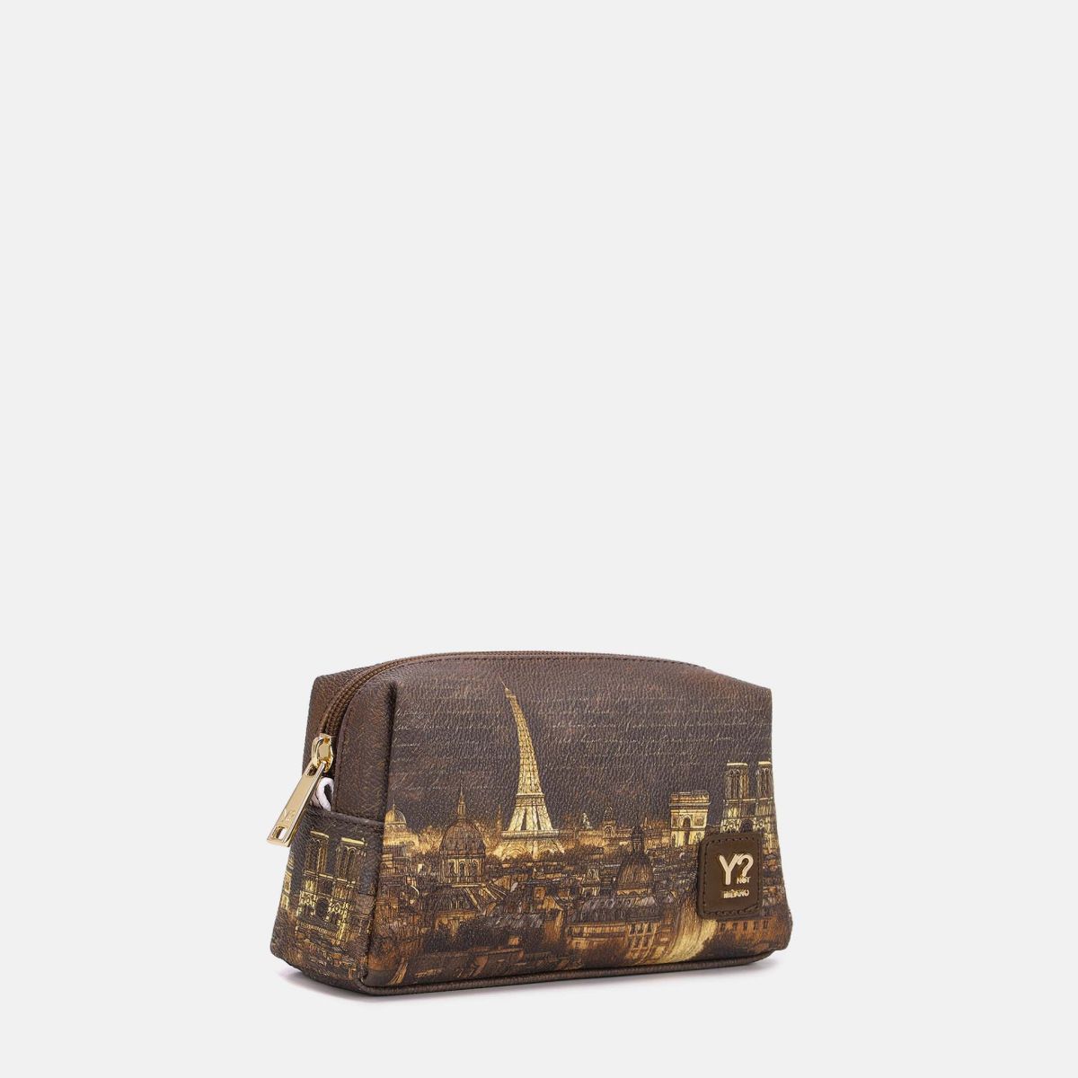 Ynot? Yes Bag Beauty Case Donna in Ecopelle con Zip
