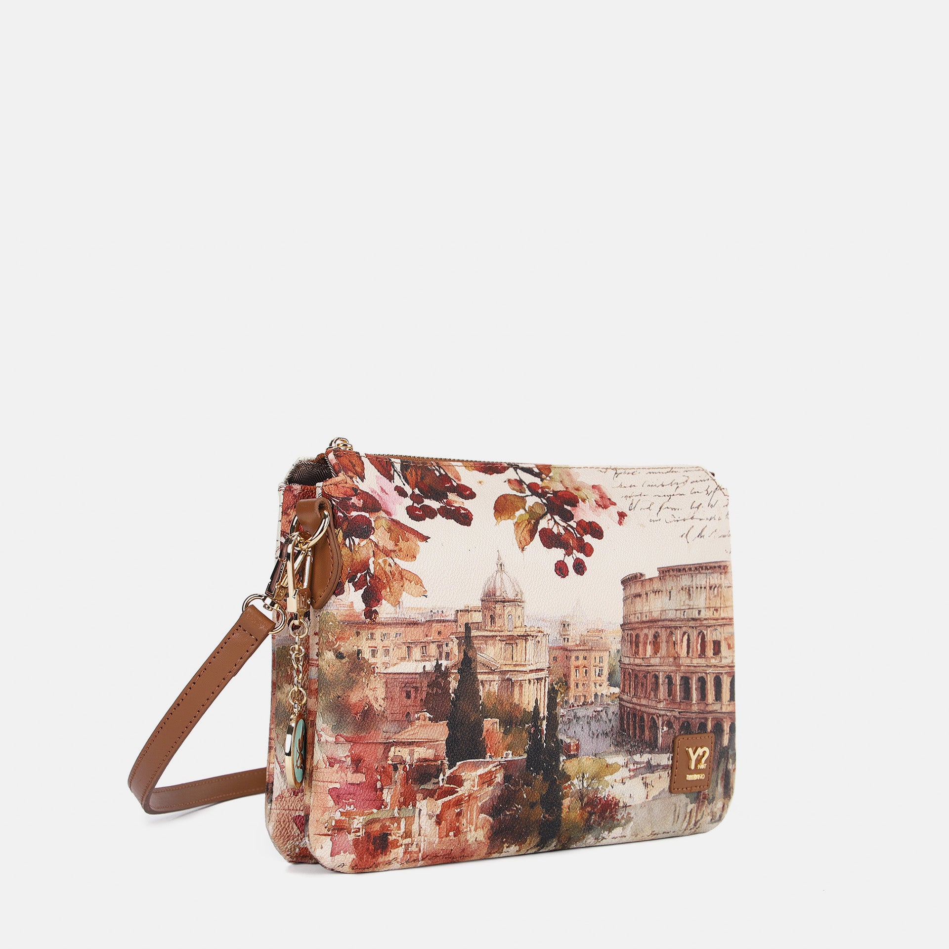 Ynot? Yes Bag Borsa a Tracolla Donna con Due Scomparti
