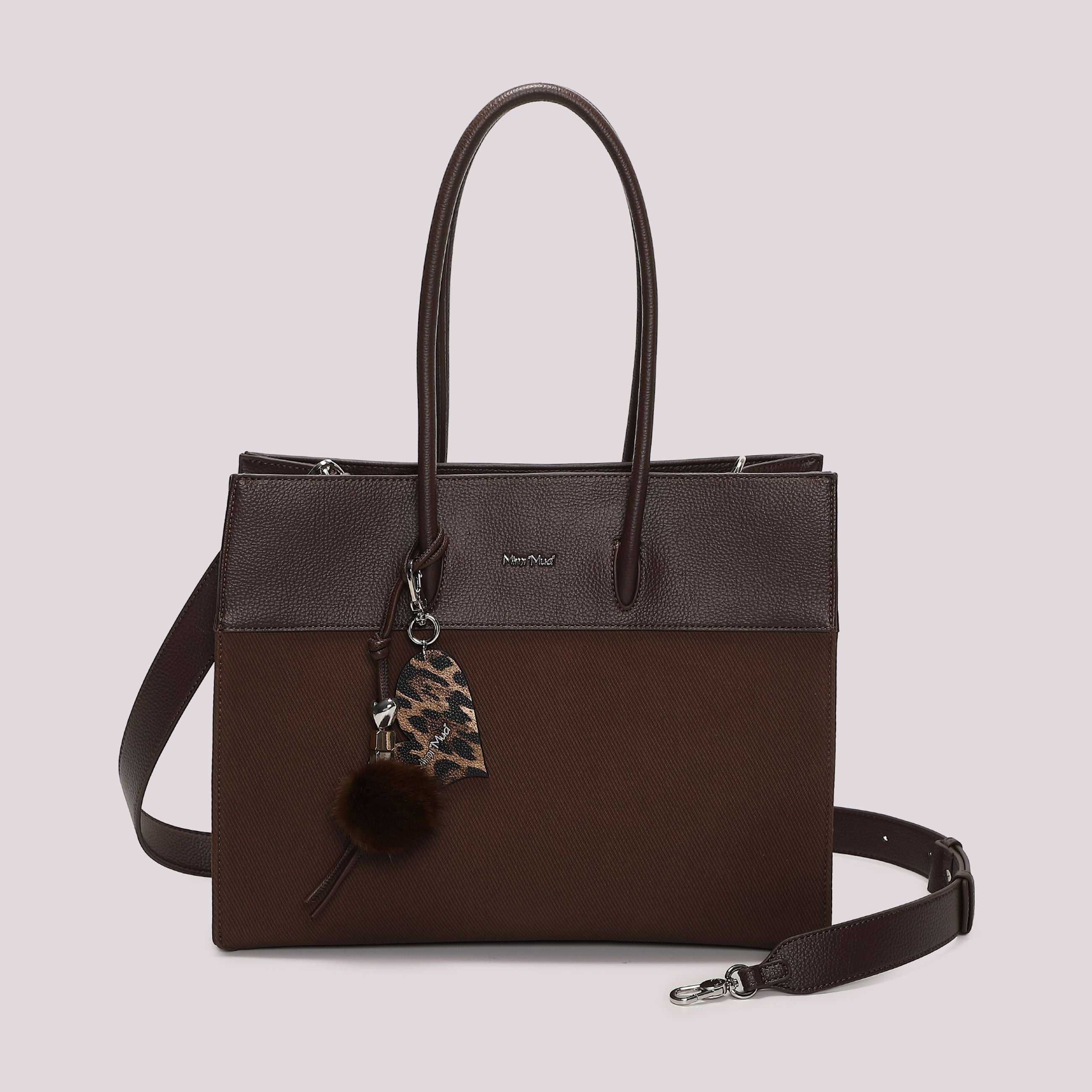 Borsa Tote Donna Mimi Mua con Charm a Cuore