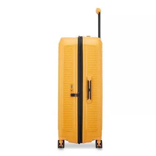 Trolley Grande Roncato Espandibile 4 Ruote Scocca Rigida Giallo TU | Giò Fashion