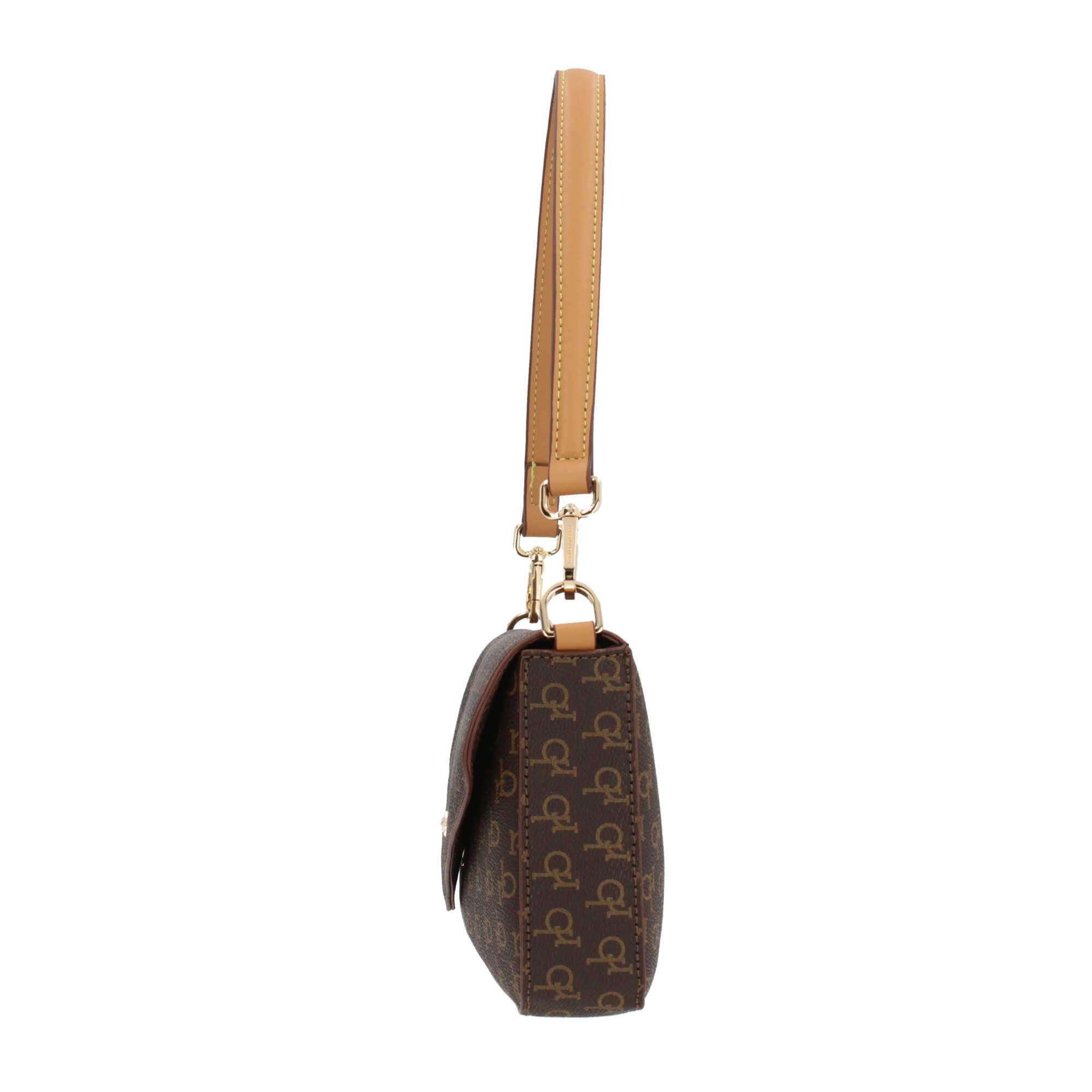 Borsa Baguette Large Roccobarocco Monogram