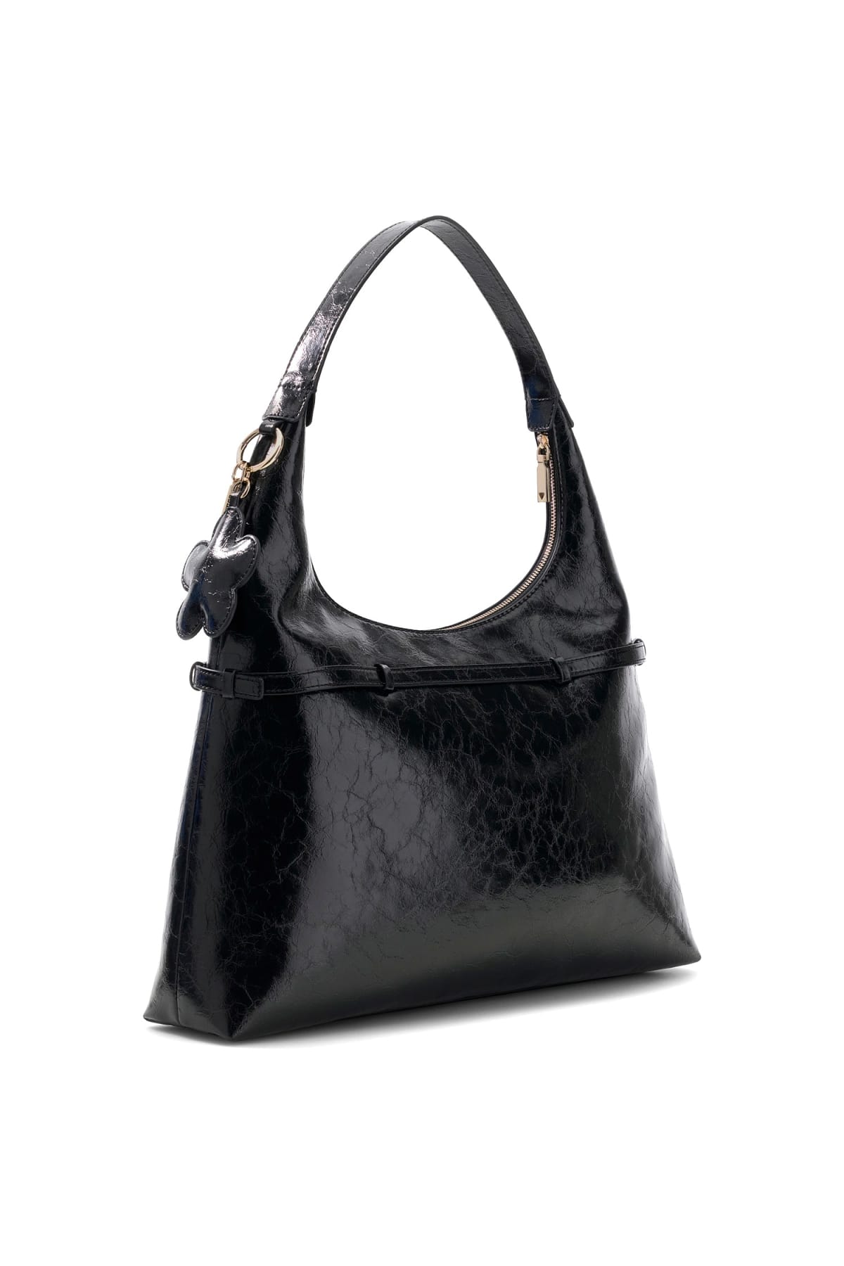 Guess Borsa Hobo Donna con Manico a Spalla e Chiusura Zip
