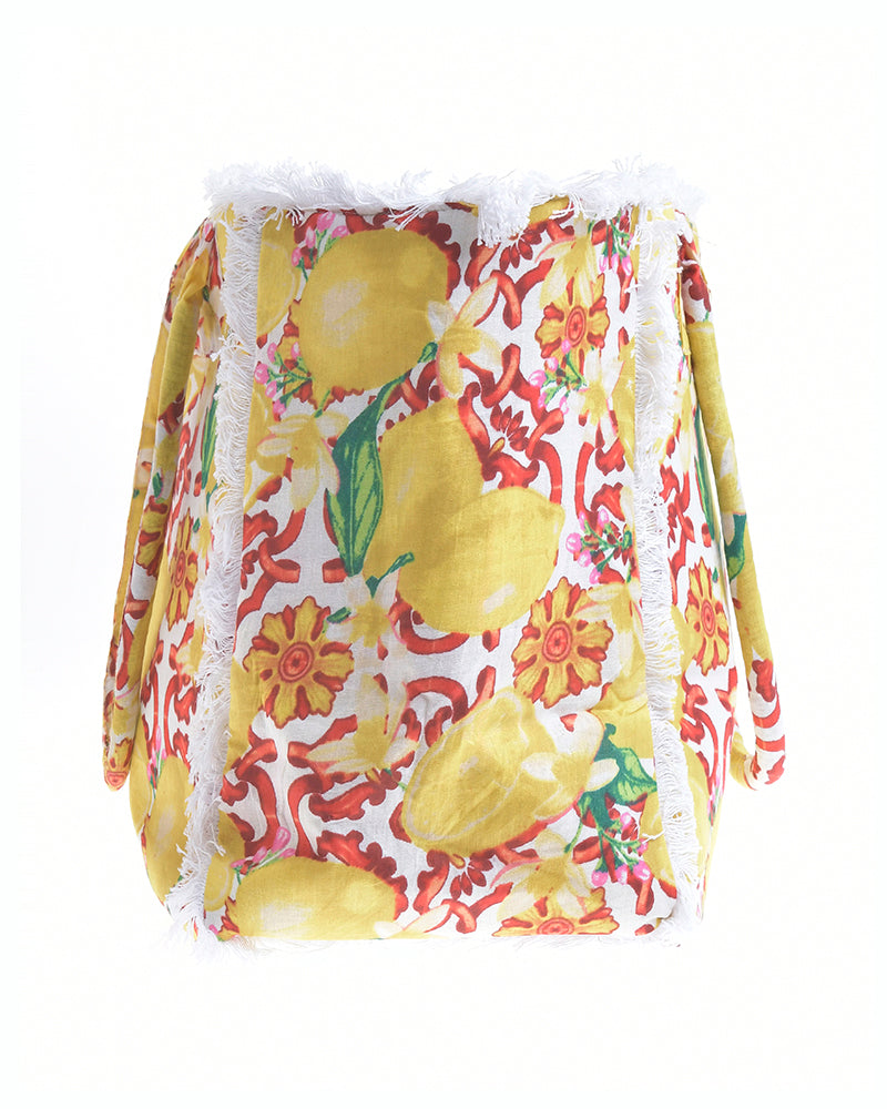 Ble Resort Collection Borsa Bianco in Tessuto