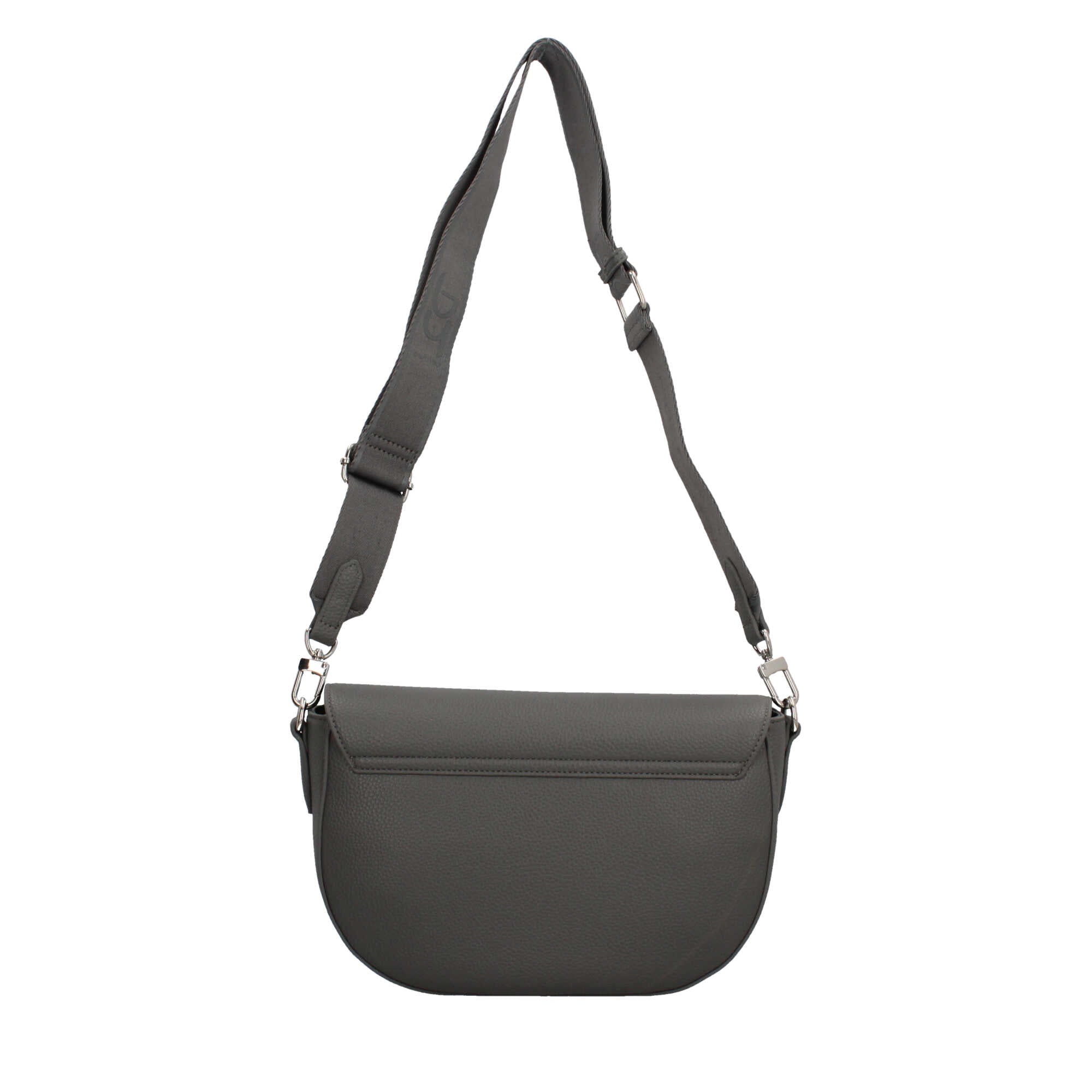 Borsa a tracolla By Byblos in ecopelle con design compatto Grigio TU | Giò Fashion