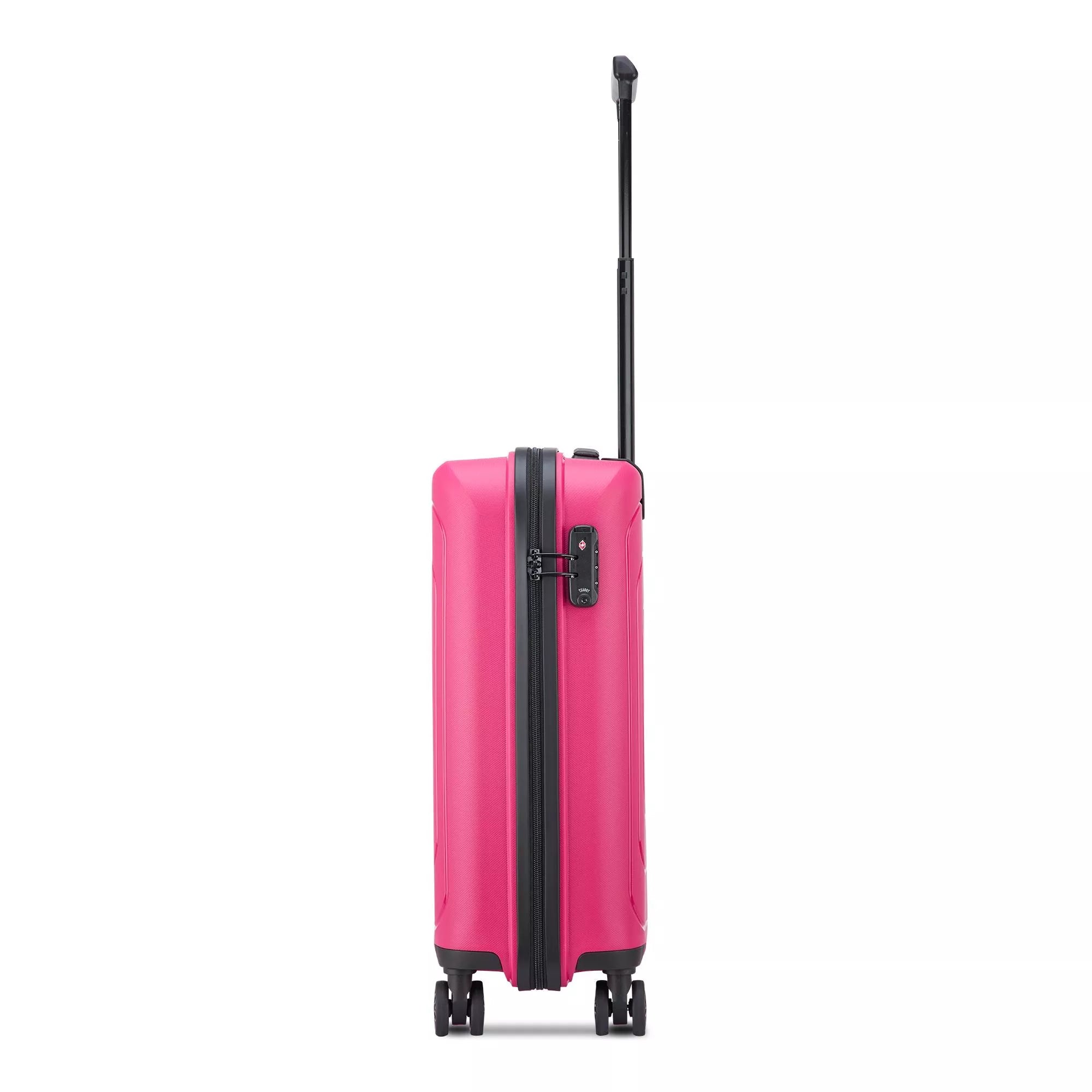 Modo by Roncato Trolley Bagaglio a Mano 4 Ruote Rigido 55x40x20 Rosa TU | Giò Fashion