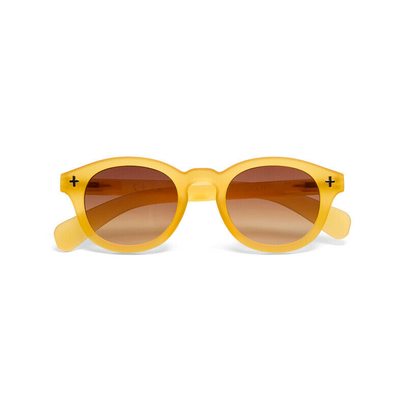 OKKIA Milano Occhiali da Sole Unisex con Lenti Sfumate e Protezione UV400