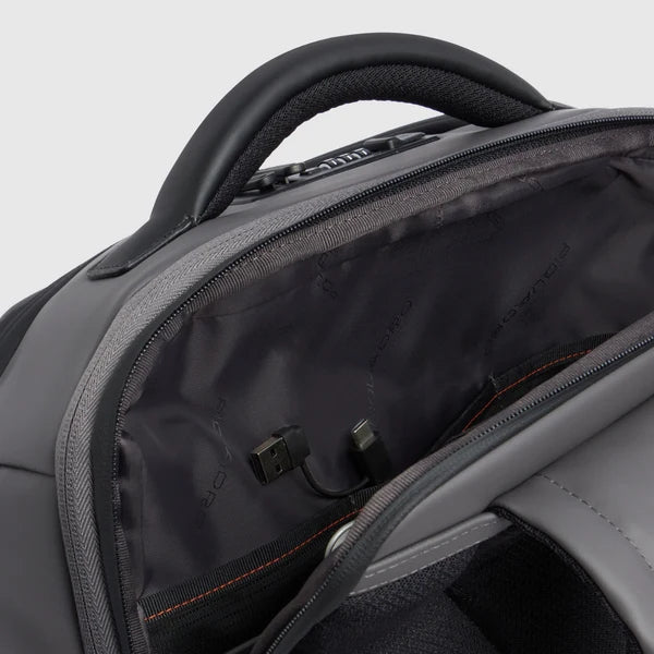 Zaino da Viaggio Porta PC 15,6" Espandibile e Resistente all’Acqua Piquadro Rover