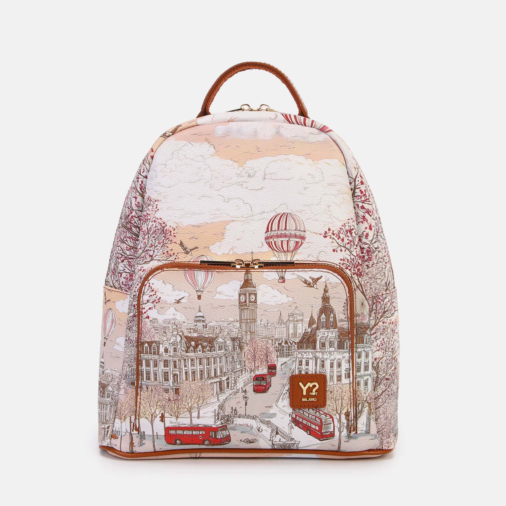 Y-Not Zaino Fashionopoly London TU | Giò Fashion