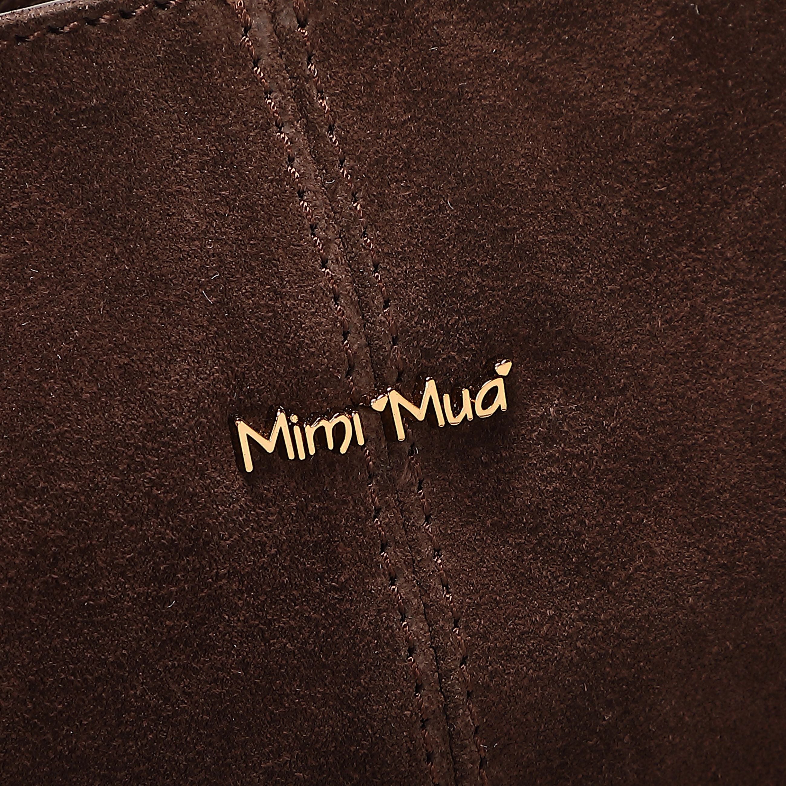 Mimi Muà Borsa a Tracolla Donna con Frange e Borchie – Borsa Casual Chic