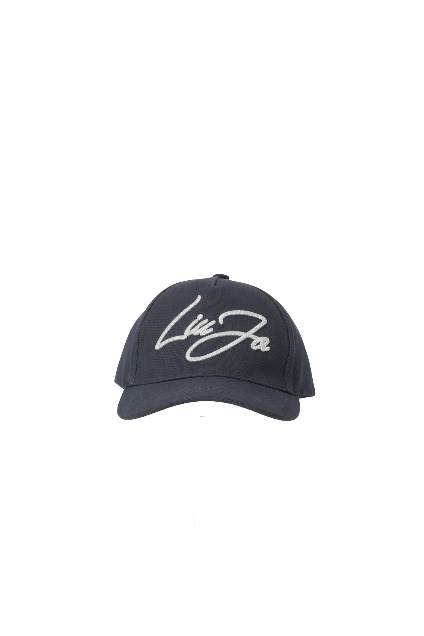 Cappello con visiera Liu Jo donna con logo ricamato Nero TU | Giò Fashion