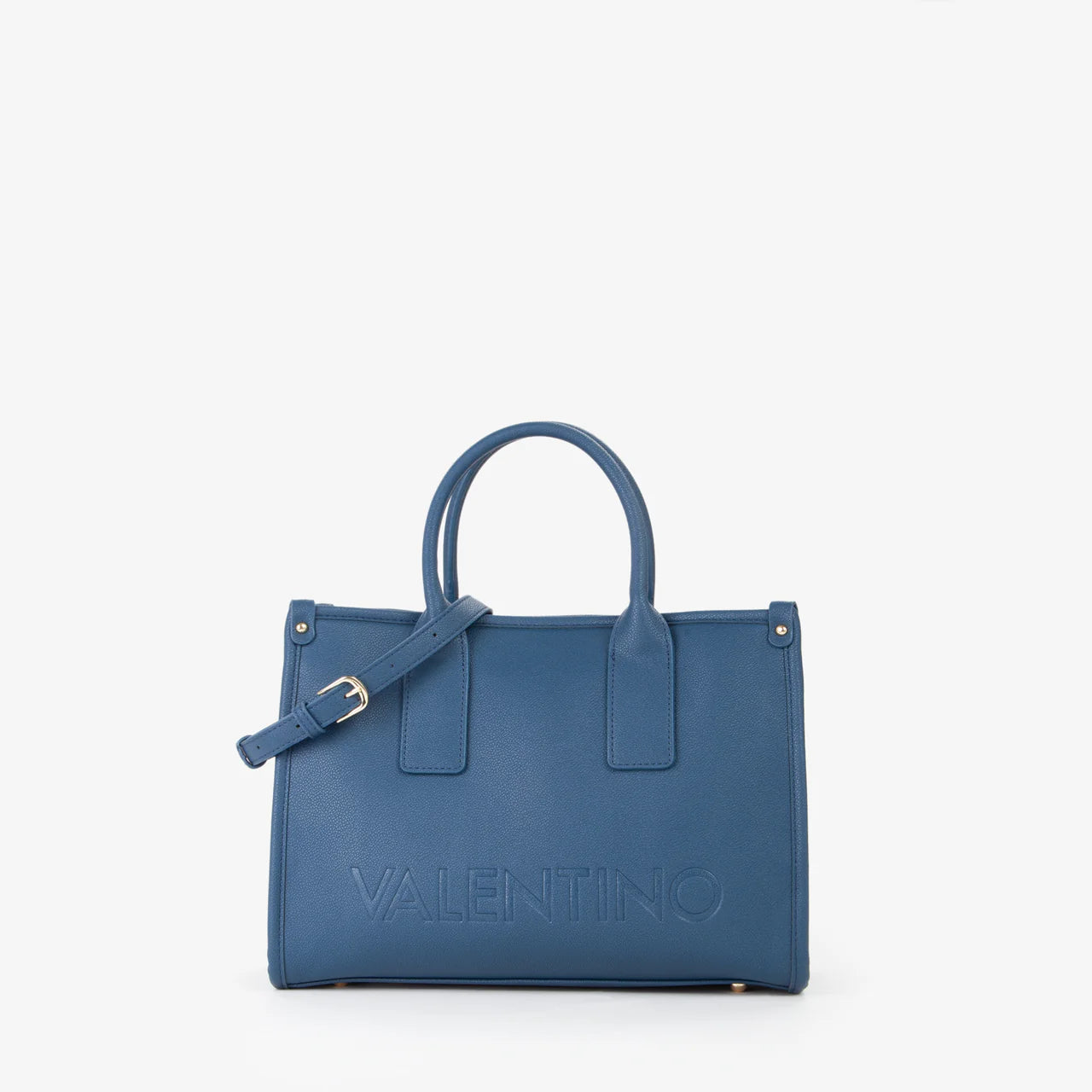 Valentino borsa a mano donna con tracolla logata BLU SCURO TU | Giò Fashion