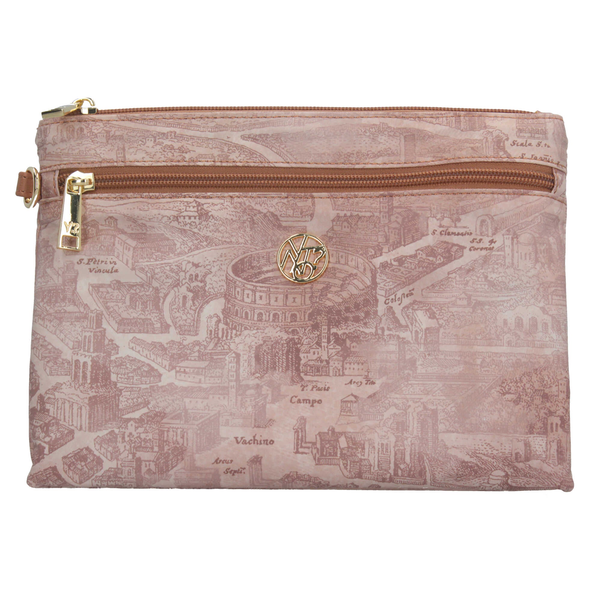 Pochette YNot compatta e funzionale con cinturino removibile Rosa TU | Giò Fashion