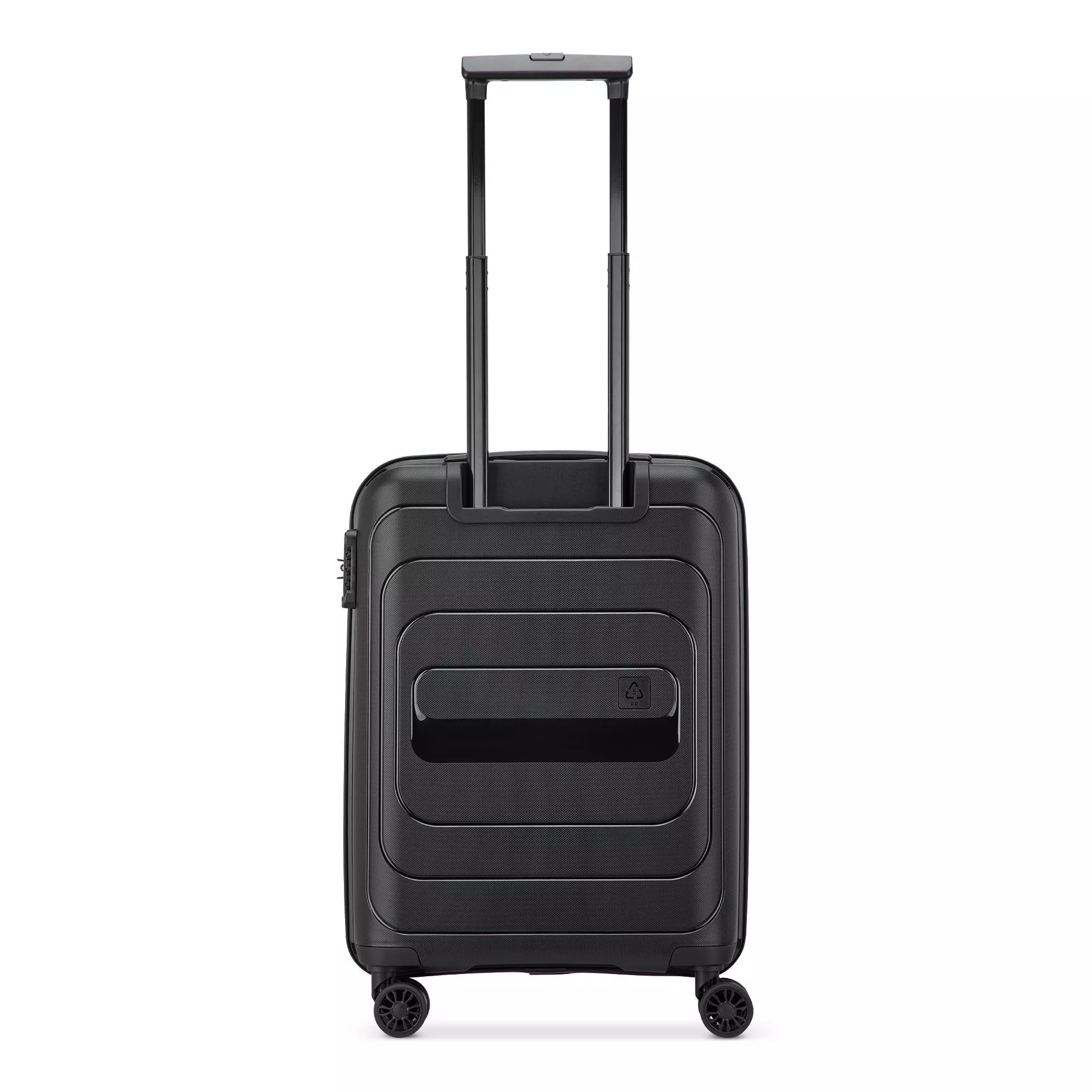 Modo by Roncato Trolley Bagaglio a Mano 4 Ruote Rigido 55x40x20 NERO TU | Giò Fashion