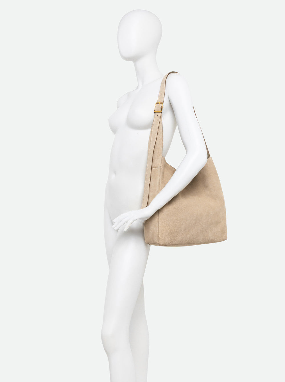 Gianni Chiarini Jo Borsa a Spalla Grande in Pelle Scamosciata