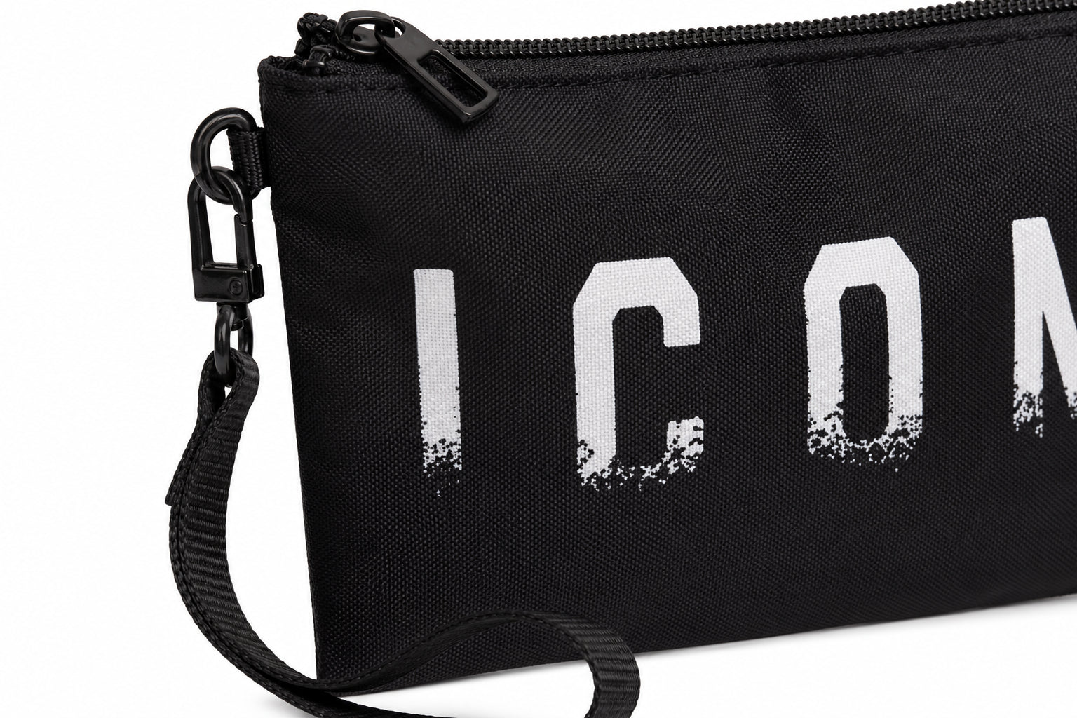 Pochette Icon Uomo Compatta con Laccetto da Polso
