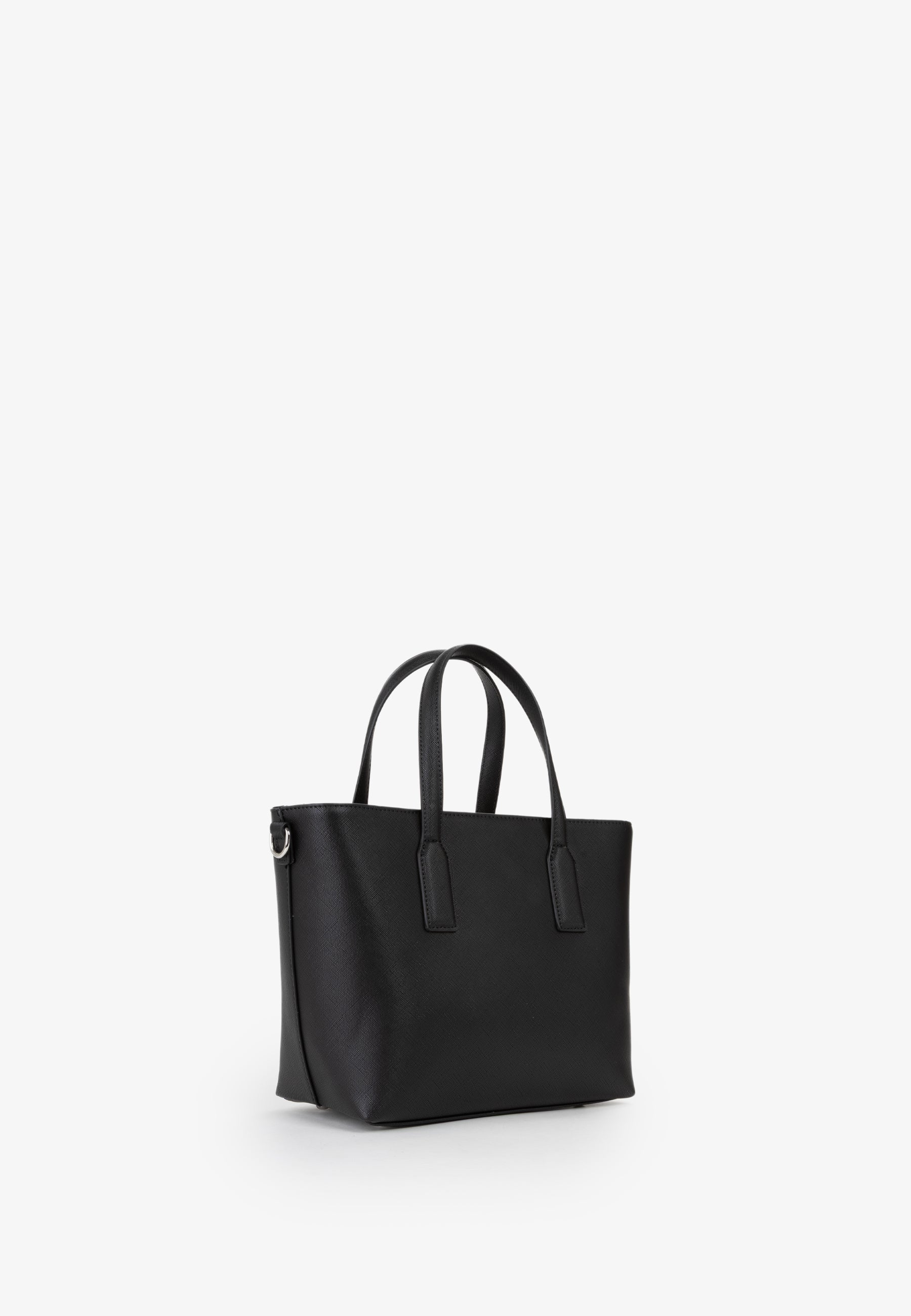 Borsa a mano donna Mario Valentino compatta con tracolla regolabile e design essenziale Nero TU | Giò Fashion