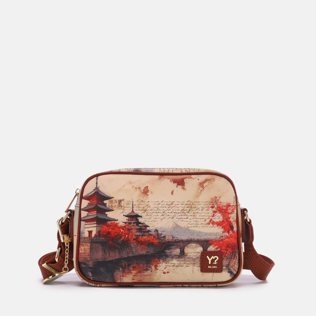 Ynot? Yes Bag Borsa a Tracolla Donna Piccola in Ecopelle