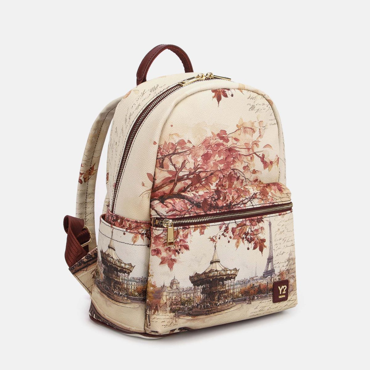 Ynot? Yes Bag Zaino Large Donna con Tasca Frontale