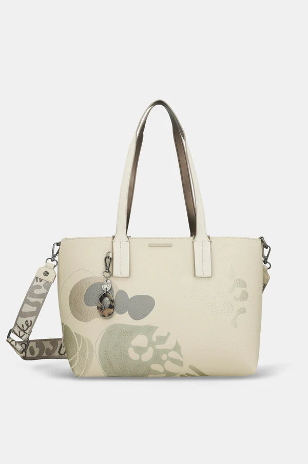 Borsa Shopping Anekke Donna con Doppi Manici e Tracolla Beige TU | Giò Fashion