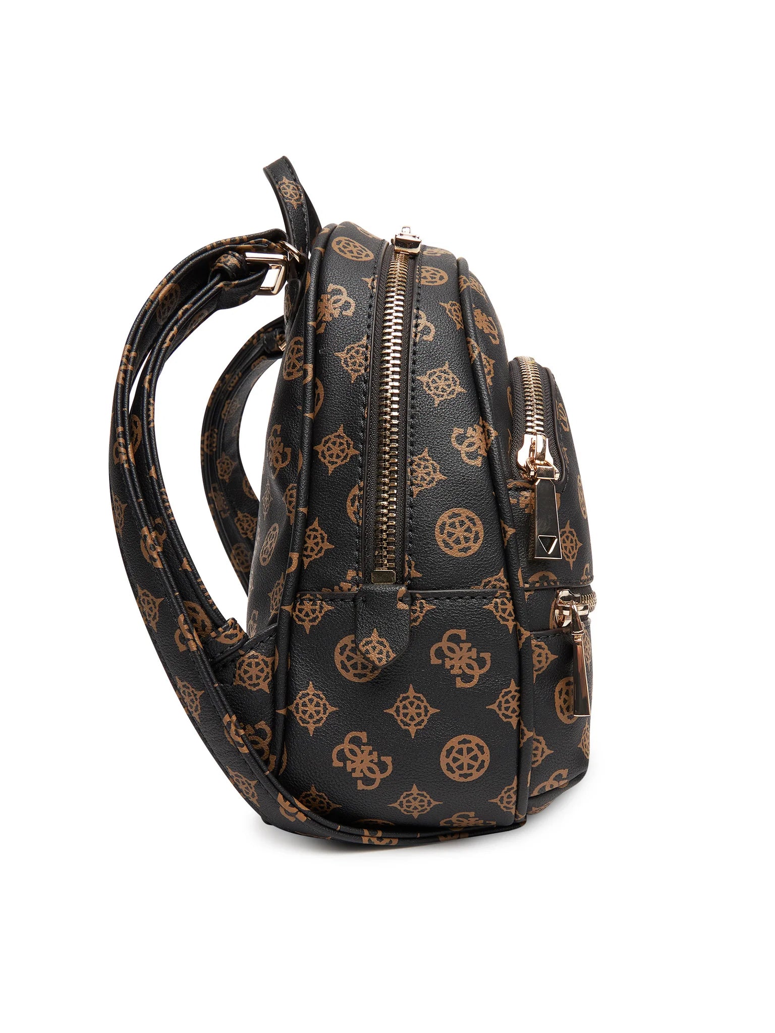 Guess zaino logo all over con tasca frontale